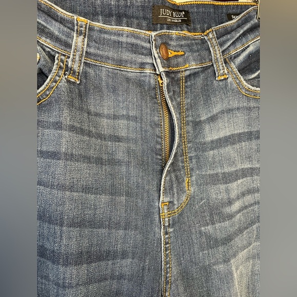 Judy Blue Skinny Fit‎ Jeans Women's  High Rise Distressed Ankle Denim 15/32 - Picture 5 of 12